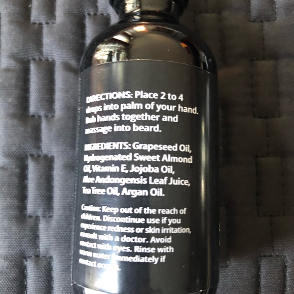 Men’s beard oil - Picture 3 of 3